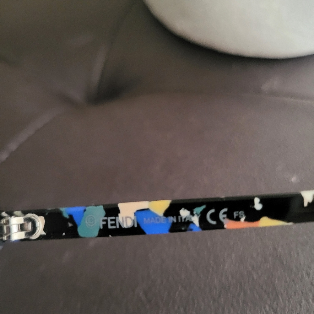 Fendi Multicolor Patterned Glasses - image 3